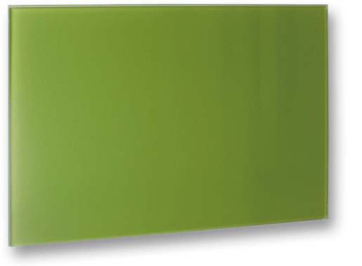 Zelený skleněný topný panel Fenix GR+ 500 W