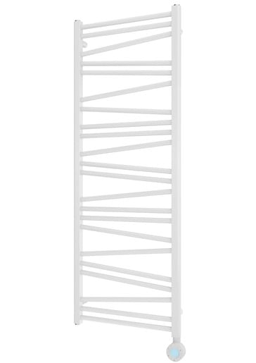 Elektrický radiátor SAT Lilon 133,5 × 50 cm v bílé barvě