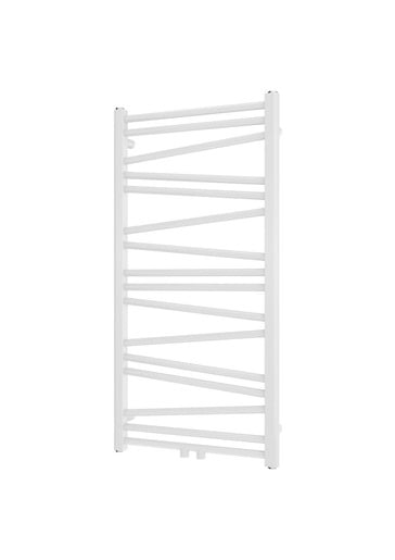 Kombinovaný radiátor SAT Lilon 97,5 × 50 cm bílý