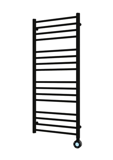 Elektrický radiátor SAT Paul 114 × 50 cm černý matný