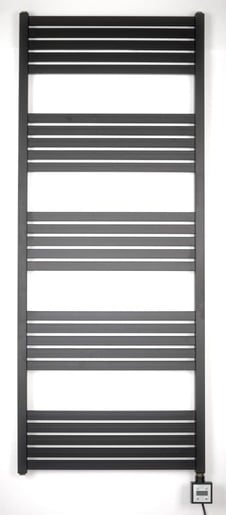Elektrický radiátor Thermal Trend KH 150 × 60 cm černý